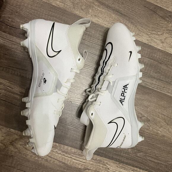 Nike Alpha Menace Varsity 3 (CV0586-109)– White | Size 9 Men - Picture 2 of 8